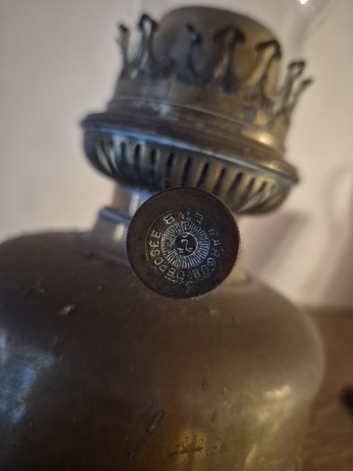 Lampada a cherosene vintage in ottone di L&B 1887 – kandelaars en kaarsen, Brass (photo 2 of 5)