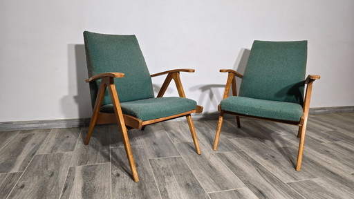 Mid-Century-Sessel-Set