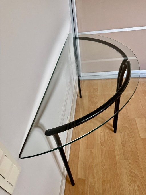 Wandtafel glas+metaal design Axel Enthoven