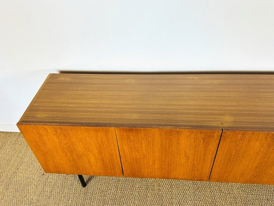 Image 1 of Minimalist Scandinavian teak sideboard, 1960