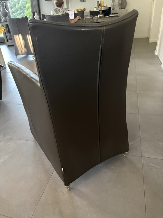 6 sedie da pranzo Jade di Bert Plantagie – Leather, Metal (photo 3 of 10)