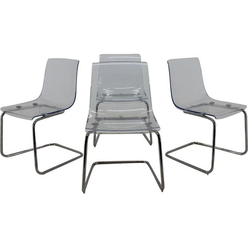 Set of 4 vintage dining chairs by IKEA, 1990s