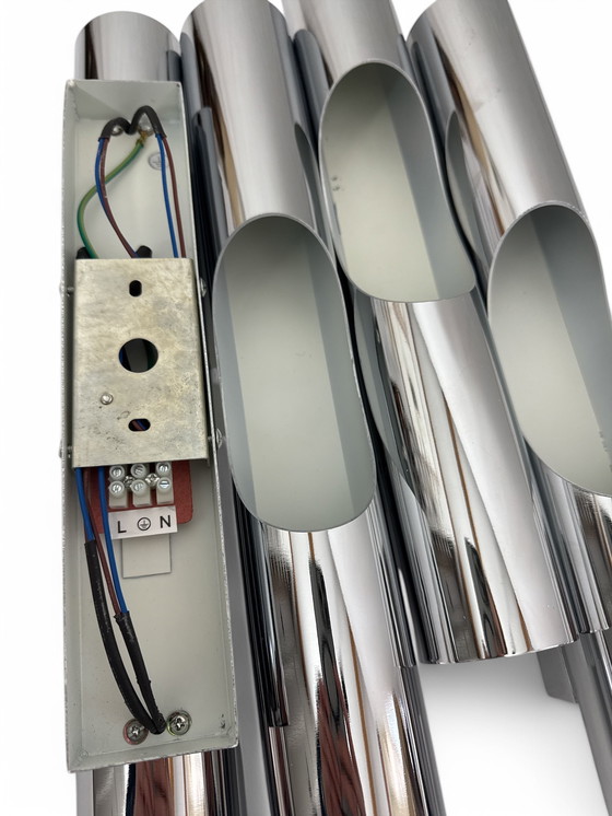 Image 1 of 4x Linea Verdace - Wall light - Tubetto - Chrome