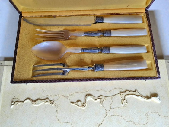 Gigot / Salad cutlery in Bakelite – Cutlery Sets, Art Deco (photo 3 of 11)