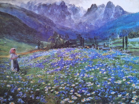 Gentiana – Gemälde & Zeichnungen, Canvas (photo 3 of 5)