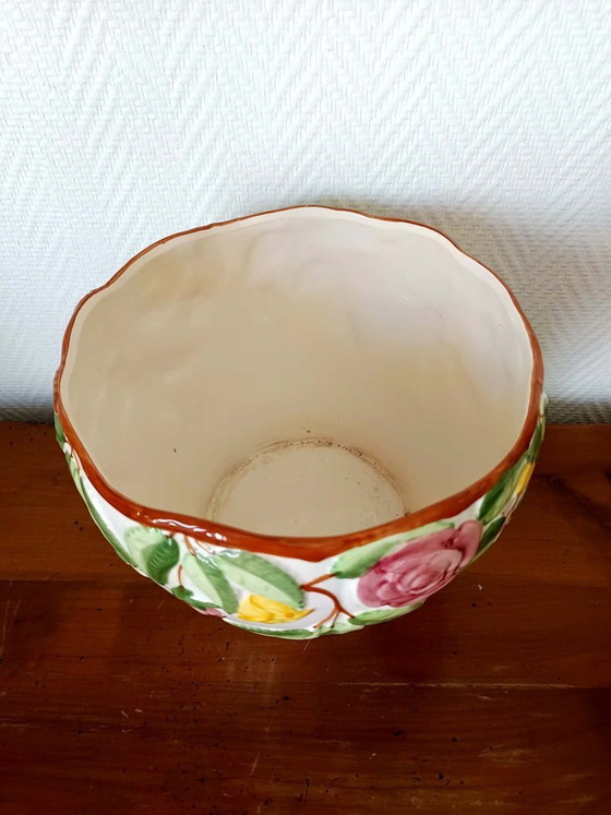 Image 1 of Vintage ceramic flower pot