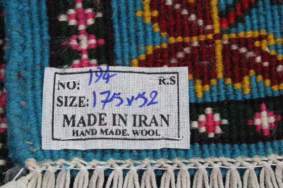 Image 1 of Original handgeknüpfter Perserteppich Heriz 175 x 52 cm