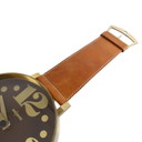 Horloge murale PEWETA des années 1970 sous forme de montre-bracelet XXL