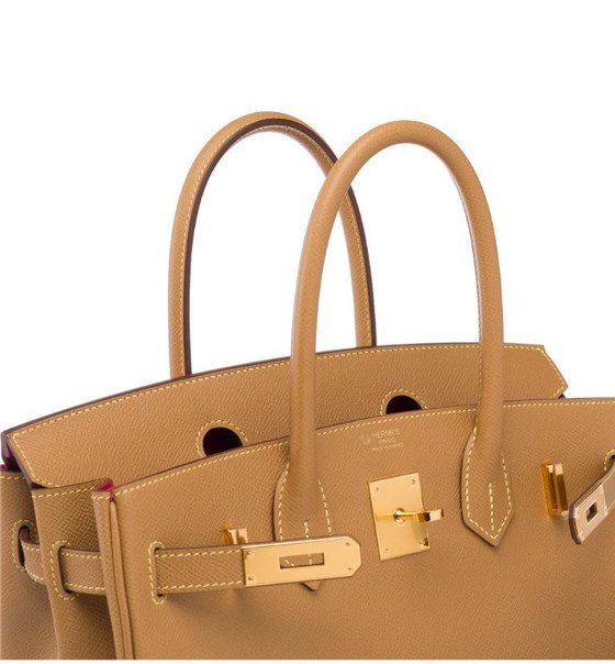 Image 1 of Borsa HERMES Birkin 30 in cuoio Beige - 103367 