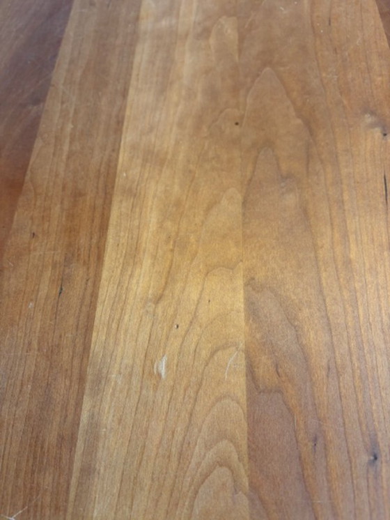 Image 1 of Table de salle à manger design More - modèle Stato - en merisier massif