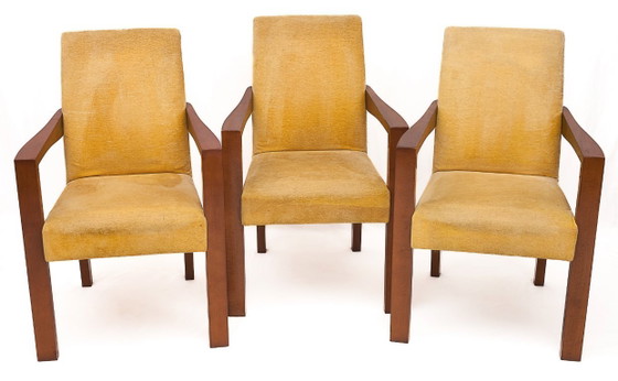 Image 1 of 6 fauteuils bridge par Hugues Chevalier 