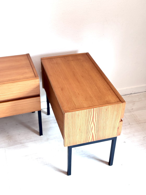 Comodini Minimalisti Vintage Anni '60 – Wood, Metal (photo 6 of 11)