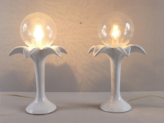 Image 1 of 2er Set/Tischlampen/Tischleuchten im Stile von Michael Anderson, Hollywood Regency, 1970er Jahre