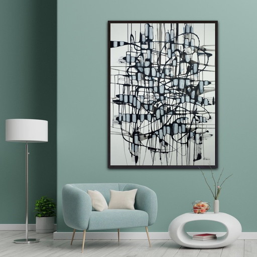 Natia Antadze Abstract Composition XXL