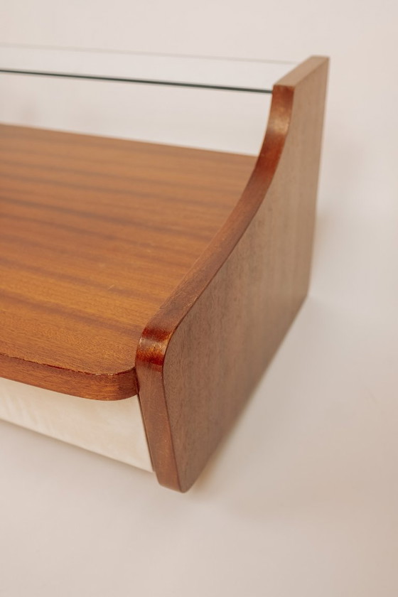 Image 1 of Tables de chevet flottantes vintage, lot de 2