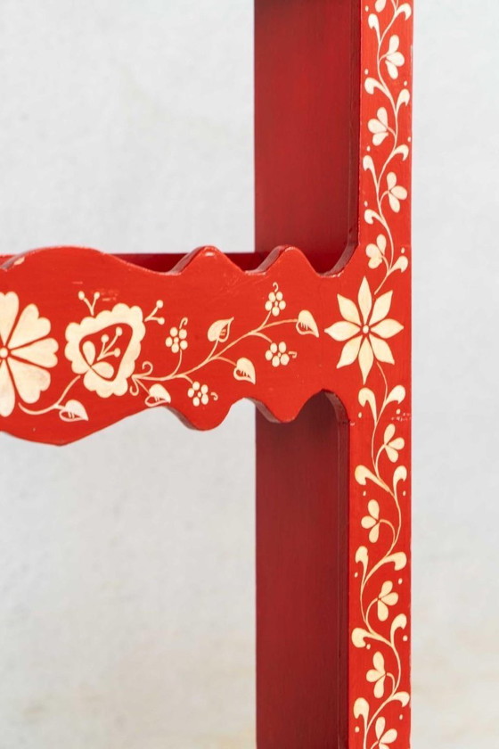 Image 1 of Portaspezie ungherese - fascino vintage in rosso caldo