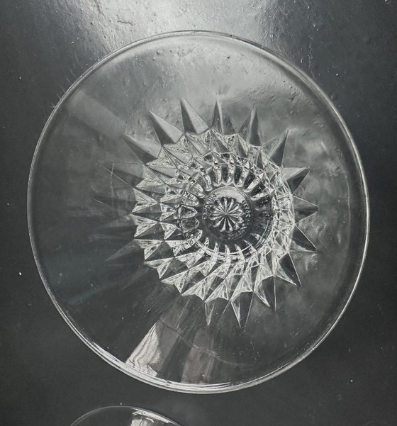 Image 1 of 27 vintage Duralex champagnecoupes met diamantvormige dop