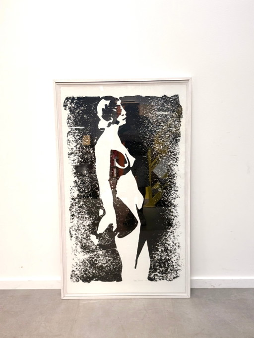 Maurits Van Saene – Épreuve d’Artiste Gesigneerde litho