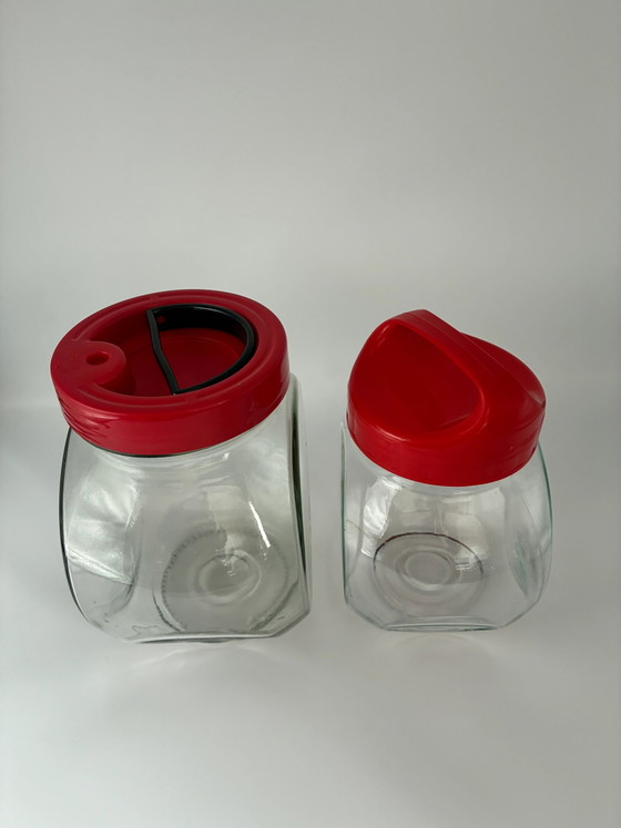 Barattoli CAM Saglier vintage anni '70 - Set di 2 – Accessori da cucina (photo 2 of 9)