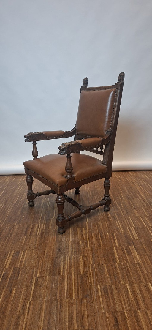 poltrona antica spagnola