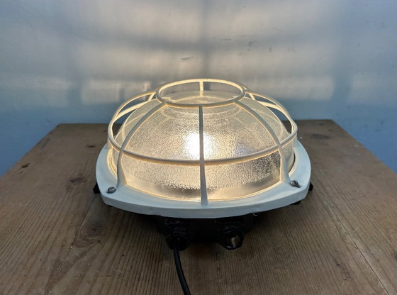 Image 1 of Lampada da parete o da soffitto industriale in bachelite di Elektrosvit, anni '80