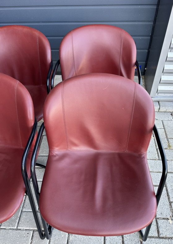 Image 1 of 6x Gastone Rinaldi design chairs