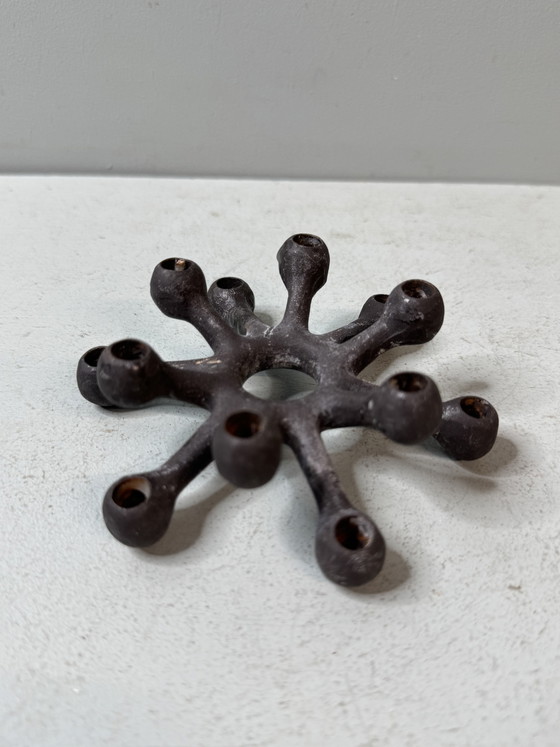 Bougeoir Vintage Design Danois Spider", Conçu par Jens Quistgaard – Dansk Designs, Bougeoirs et chandeliers (photo 5 of 10)