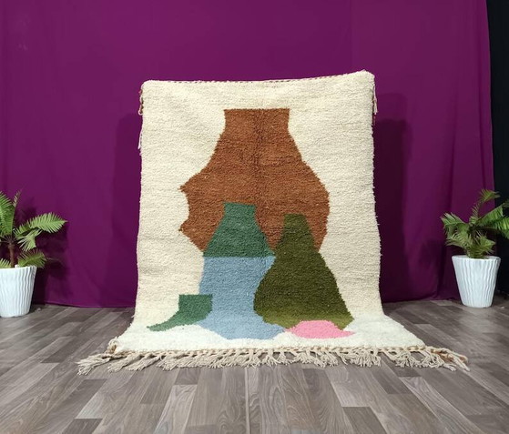 Handgefertigter Berber-Teppich 250cmx150cm – Teppiche & Läufer (photo 6 of 7)