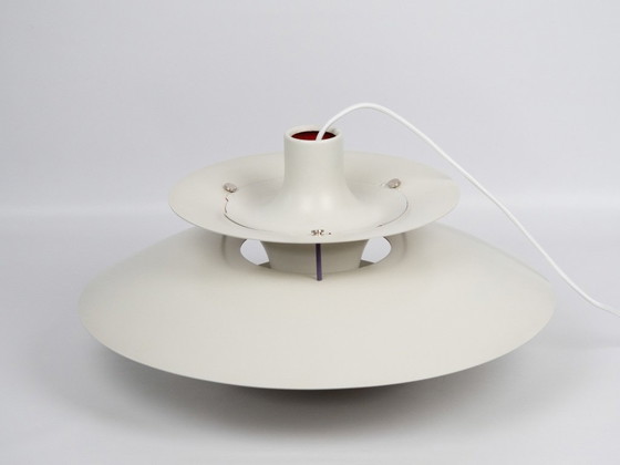 Image 1 of Lampada a sospensione vintage danese PH 5 di Poul Henningsen, Louis Poulsen, 1958