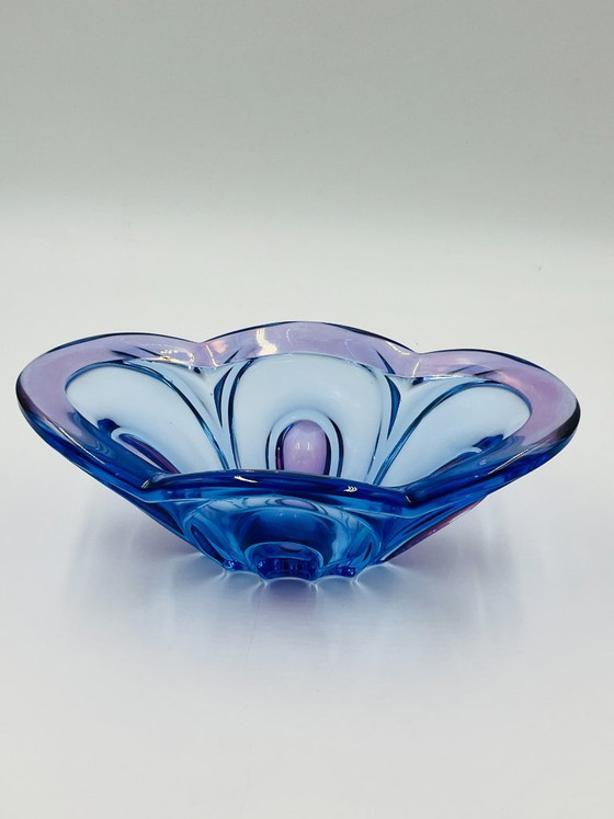 Image 1 of Taza de arte de cristal bohemio Chribska