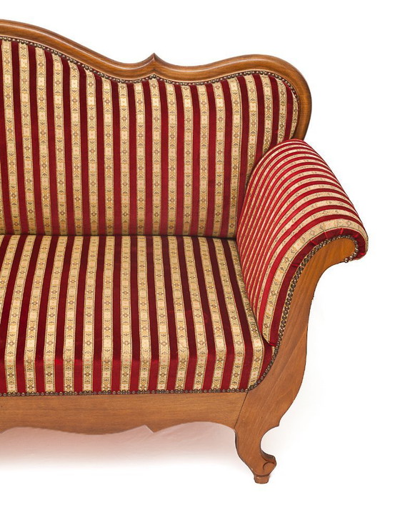 Image 1 of Recamier tweezitsbank in zijden stof