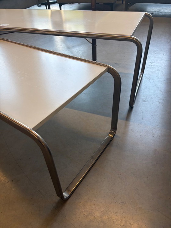 Image 1 of knoll design vintage coffee tables tables 2 pieces