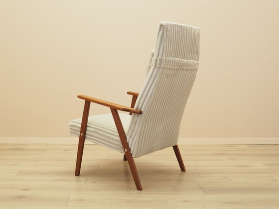Poltrona in Teak, Rivestimento in Velluto, Anni '60 – Poltrone, Tessile, Legno (photo 6 of 13)