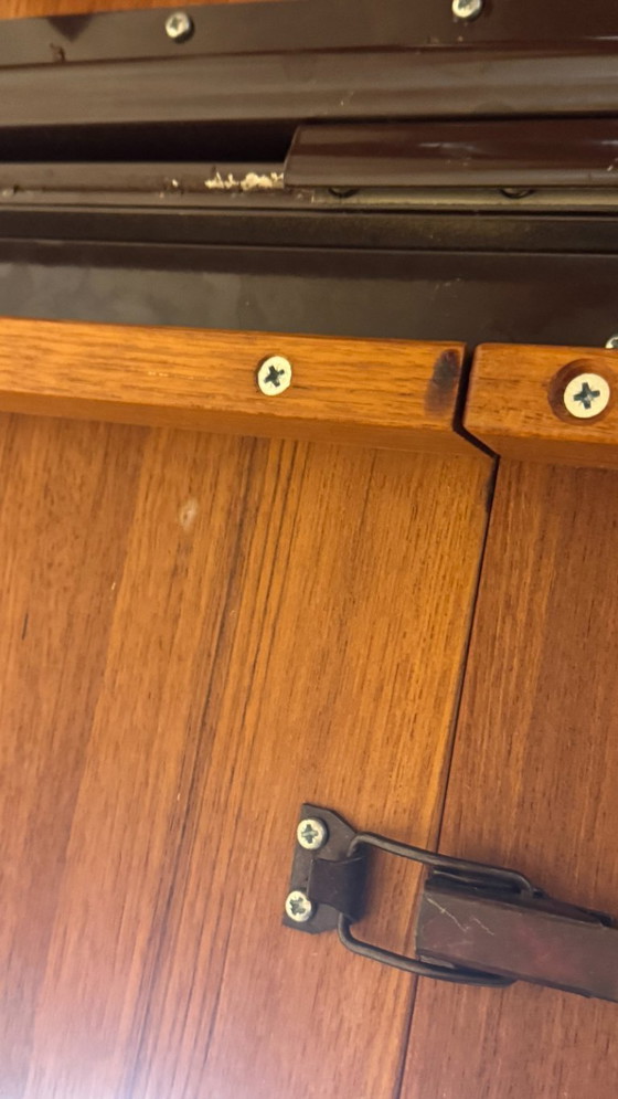 Image 1 of Teak XXL Dining Table, Extendable from Round to Oval, Dyrlund