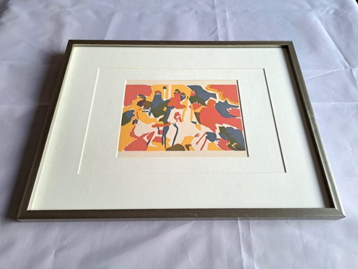 Kandinsky: Oriental. Woodcut from Klänge - Roethel 106