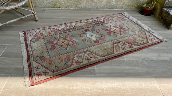 Image 1 of Tapis vintage inspiration Art déco