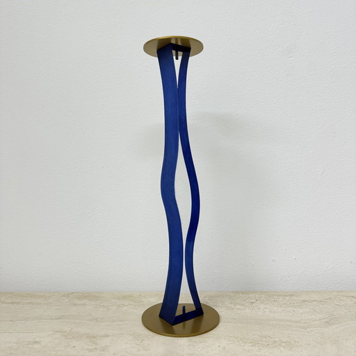 Lucite Cec Lepage Style Lucite Candlestick, 1980s