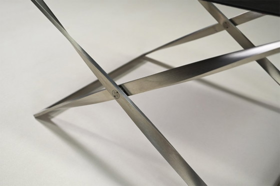 Image 1 of Taburete plegable PK91 de Poul Kjærholm para Fritz Hansen, años 60 en Dinamarca.
