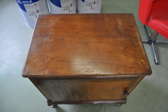 Small Antique Baroque Cabinet, 1890s – Chest of drawers, Barok (photo 3 of 9)