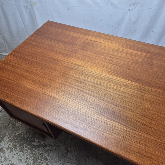 Image 1 of Heinrich Riestenpatt Vintage 1960s Danish Desk Teak