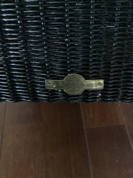 Image 1 of Vincent Sheppard Lounge Chair, 1 Person, Black and Brown