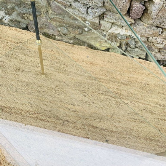 Image 1 of Mensola in vetro vintage degli anni '50/'60