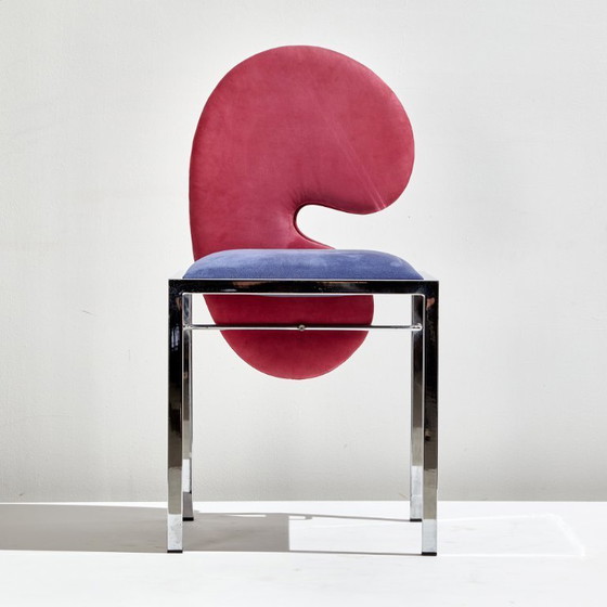 Image 1 of MK10080 Sedie Omaggi di Salvati & Tresoldi per Saporiti Italia, set da 4