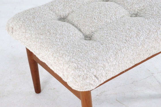 Arne Vodder for France & Son Footstool FD164 Vintage Newly Upholstered – France & Søn, Footstools & poufs (photo 4 of 13)