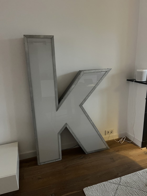 Image 1 of Letter K Illuminated
