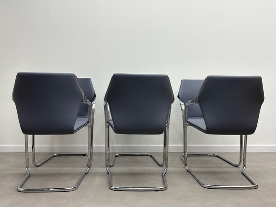 6 x Brunner Ray Sillas de Diseño (Jehs+Laub) – Sillas de comedor, Aluminio (photo 3 of 15)