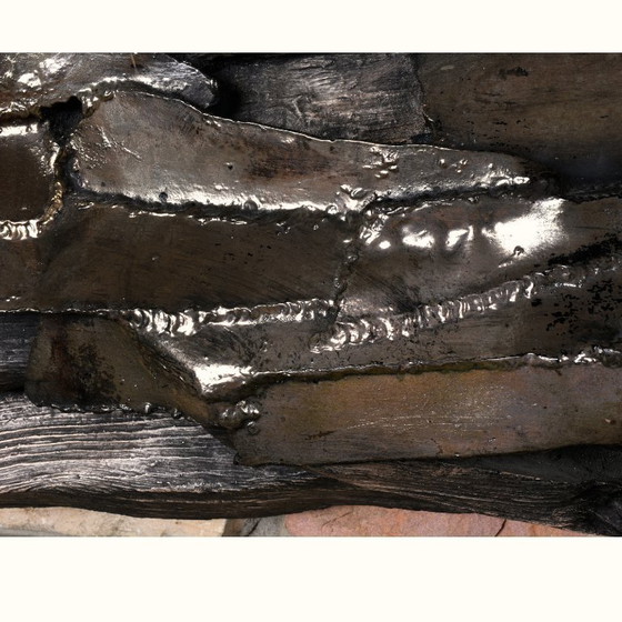 Image 1 of Vintage Finesse Originals Brutalistische Visser Nautische Kustmuursculptuur