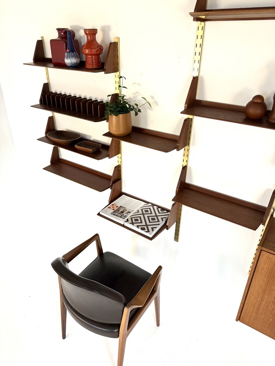 Image 1 of Vintage XL modulair wandsysteem, WK Möbel ‘60