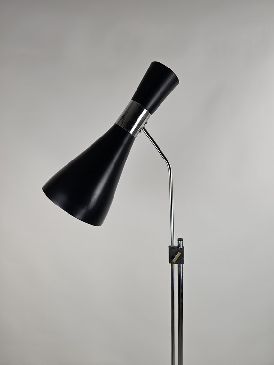 Image 1 of Lampada da terra Diabolo di Jo Hammerborg per Fog and Morup, anni '60