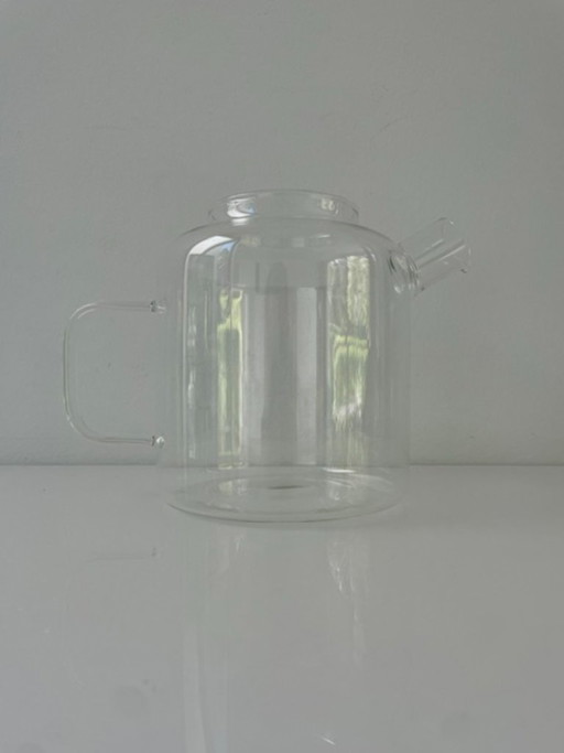 Scandinavian design borosilicate glass teapot 1.5L